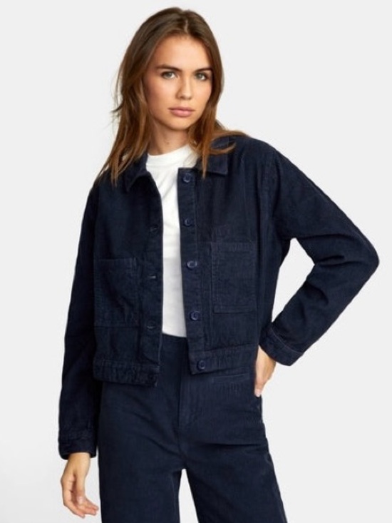 RVCA Jackets & Blazers - RVCA Jaded Shacket Corduroy Jacket
